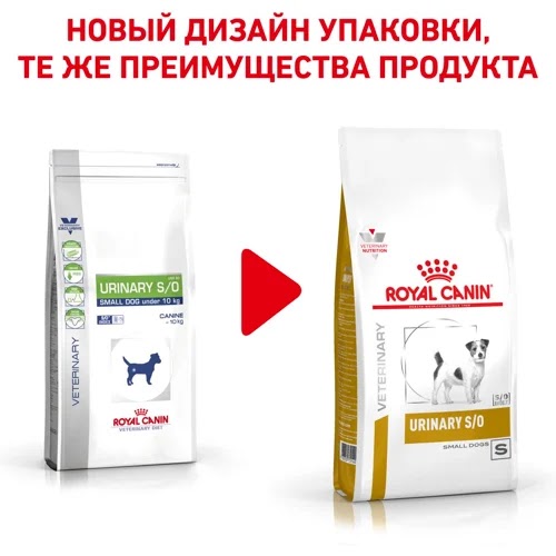Royal Canin Urinary S/O Small Dog Корм сухой для малых пород с заболеваниями мочевыделительной системы