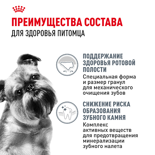 Royal Canin Mini Dental Care Корм сухой для собак мелких размеров, предрасположенных к образованию зубного камня