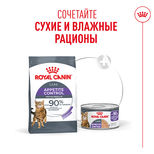 Royal Canin Appetite Control Care AirLift™ Корм консервированный полнорационный для взрослых кошек (мусс AirLift™)