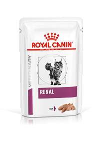 Royal Canin Renal (паштет) Корм консервированный полнорационный диетический для взрослых кошек с хронической болезнью почек. Ветеринарная диета