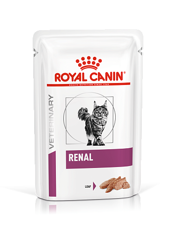 Royal Canin Renal (паштет) Корм консервированный полнорационный диетический для взрослых кошек с хронической болезнью почек. Ветеринарная диета
