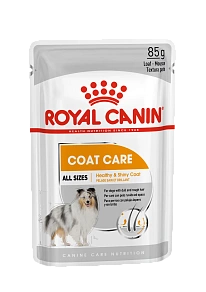 Royal Canin Mini Coat Care Canine (в паштете) Корм консервированный полнорационный для взрослых собак в возрасте 10 месяцев и старше, с тусклой и сухой шерстью