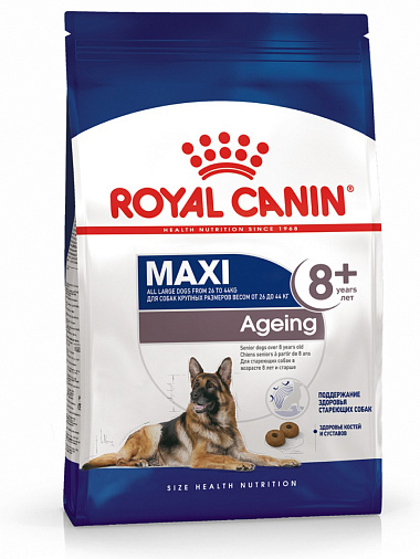 Royal Canin Maxi Ageing 8+ Корм сухой для стареющих собак крупных размеров от 8 лет и старше
