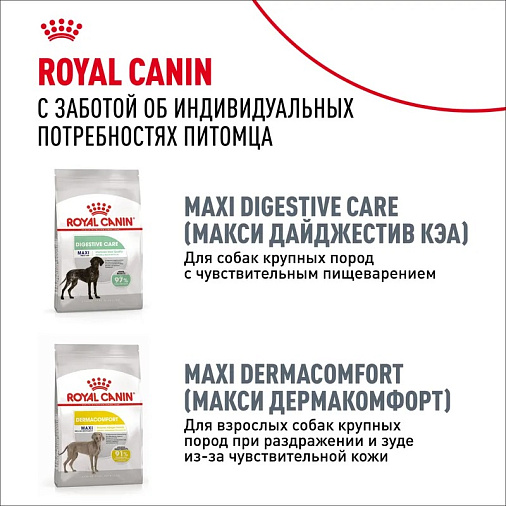 Royal Canin Maxi Joint Care Корм сухой для взрослых собак крупных размеров с повышенной чувствительностью суставов