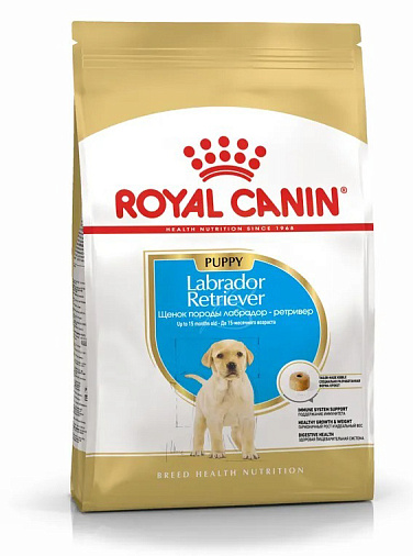 Royal Canin Labrador Retriever Puppy Корм сухой для щенков породы Лабрадор Ретривер до 15 месяцев