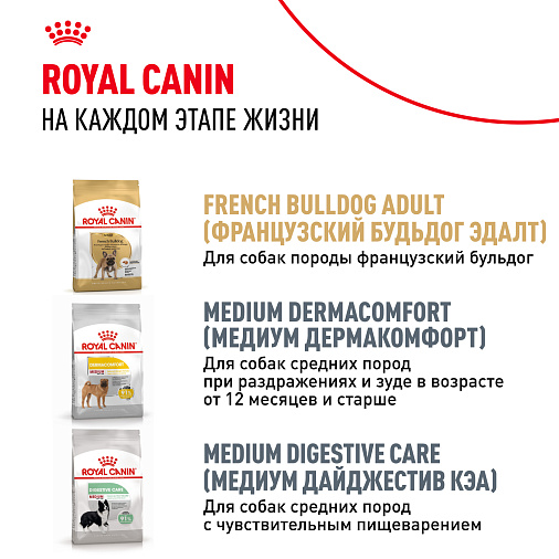 Royal Canin French Bulldog Puppy Корм сухой для щенков породы Французский Бульдог до 12 месяцев