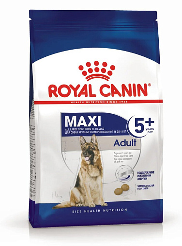 Royal Canin Maxi Adult Корм сухой для взрослых собак крупных размеров от 5 лет до 8 лет