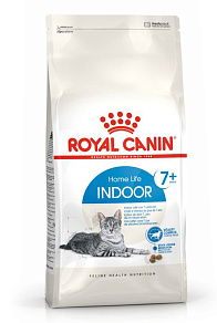 Royal Canin Indoor 7+ Корм сухой полнорационный сбалансированный для стареющих кошек (в возрасте от 7 до 12 лет), живущих в помещении