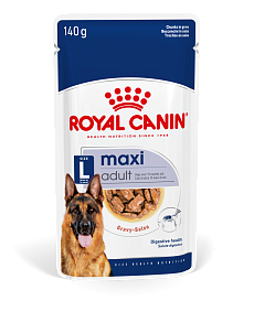 Royal Canin Maxi Adult Canine (в соусе) Корм консервированный полнорационный для взрослых собак крупных размеров (весом от 26 до 44 кг) в возрасте от 15 месяцев до 8 лет