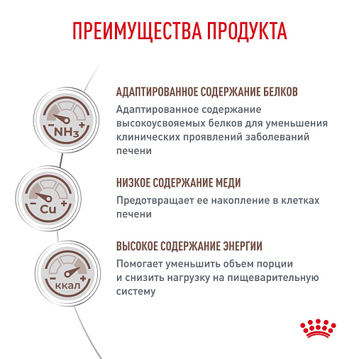 Royal Canin Hepatic (Гепатик) Корм сухой для кошек для поддержания функции печени
