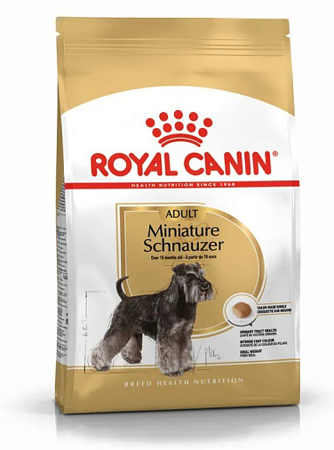 Royal Canin Miniature Schnauzer Adult Корм сухой для взрослых собак породы Миниатюрный Шнауцер от 10 месяцев