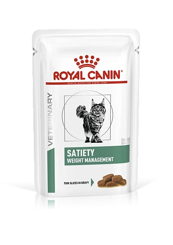 Royal Canin SATIETY WEIGHT MANAGEMENT (СЭТАЙЕТИ ВЕЙТ МЕНЕДЖМЕНТ) Корм влажный диетический для взрослых кошек, рекомендуемый для снижения веса