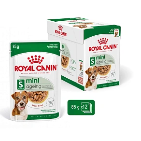Royal Canin Mini Ageing Canine (в соусе) Полнорационный корм для стареющих собак мелких размеров (весом от 1 до 10 кг) старше 8 лет