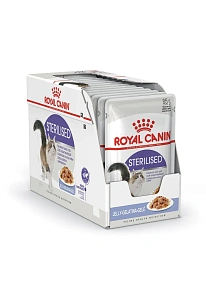 Royal Canin Sterilised Корм консервированный для взрослых кошек в желе
