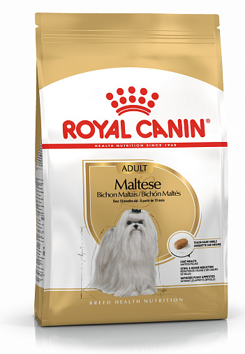Royal Canin Maltese Adult Корм сухой полнорационный для собак - Cпециально для взрослых и стареющих собак породы Мальтийская болонка в возрасте 10 месяцев и старше