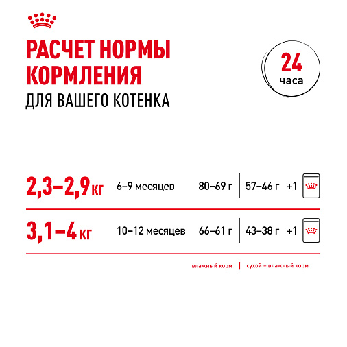 Royal Canin KITTEN STERILISED Корм консервированный полнорационный для кошек — Специально для кастрированных и стерилизованных котят (в возрасте от 6 до 12 месяцев), мелкие кусочки в соусе
