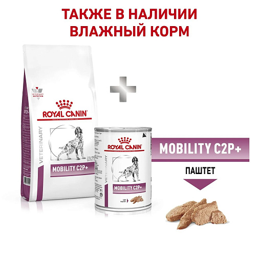 Royal Canin Mobility C2P+ Корм сухой полнорационный для взрослых собак с повышенной чувствительностью суставов