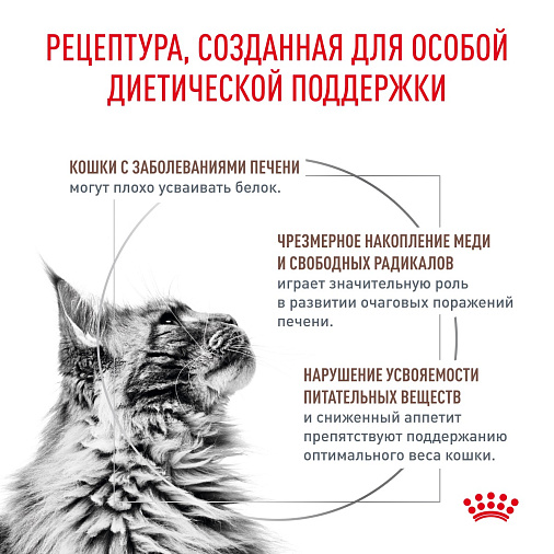 Royal Canin Hepatic (Гепатик) Корм сухой для кошек для поддержания функции печени