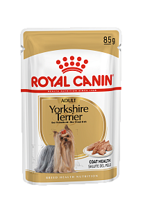 Royal Canin Yorkshire Terrier Adult (в паштете) Корм консервированный полнорационный для взрослых и стареющих собак породы йоркширский терьер старше 10 месяцев