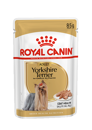 Royal Canin Yorkshire Terrier Adult (в паштете) Корм консервированный полнорационный для взрослых и стареющих собак породы йоркширский терьер старше 10 месяцев