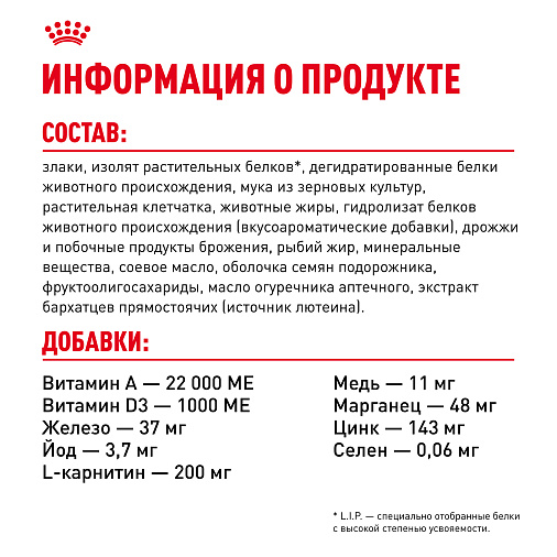 Royal Canin Mini Sterilised Корм сухой для взрослых стерилизованных собак мелких размеров, склонных к набору веса