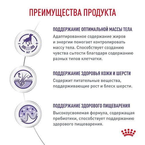 Royal Canin Neutered Adult Medium Dogs (Ньютрид Эдалт Медиум Догз) Корм сухой для взрослых стерилизованных/кастрированных собак средних пород