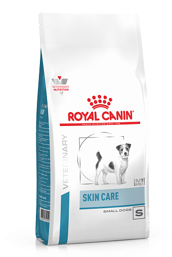 Royal Canin Skin Care Small Dogs Корм сухой полнорационный диетический для собак, предназначенный для поддержания защитных функций кожи при дерматозах и чрезмерном выпадении шерсти