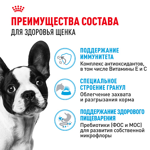 Royal Canin French Bulldog Puppy Корм сухой для щенков породы Французский Бульдог до 12 месяцев