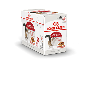 Royal Canin INSTINCTIVE Корм консервированный для взрослых кошек, соус