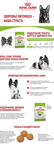Royal Canin X-Small Adult Корм сухой для взрослых собак очень мелких размеров от 10 месяцев
