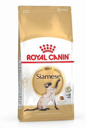 Royal Canin Siamese Adult Корм сухой сбалансированный для взрослых сиамских кошек от 12 месяцев