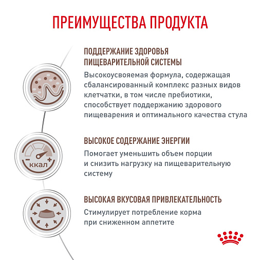 Royal Canin GASTROINTESTINAL (ГАСТРОИНТЕСТИНАЛ) Корм сухой для взрослых кошек при расстройствах пищеварения