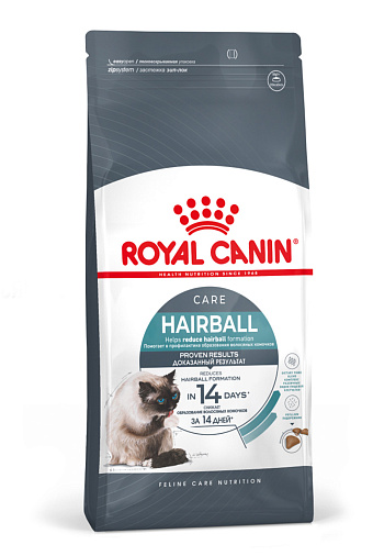 Royal Canin Hairball Care Корм сухой для взрослых кошек для профилактики образования волосяных комочков