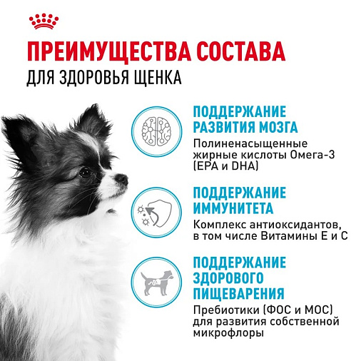 Royal Canin X-Small Puppy Корм сухой для щенков очень мелких размеров до 10 месяцев