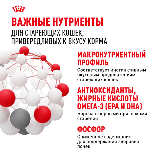 Royal Canin INSTINCTIVE 7+ Корм консервированный полнорационный для кошек в возрасте старше 7 лет (мелкие кусочки в соусе)