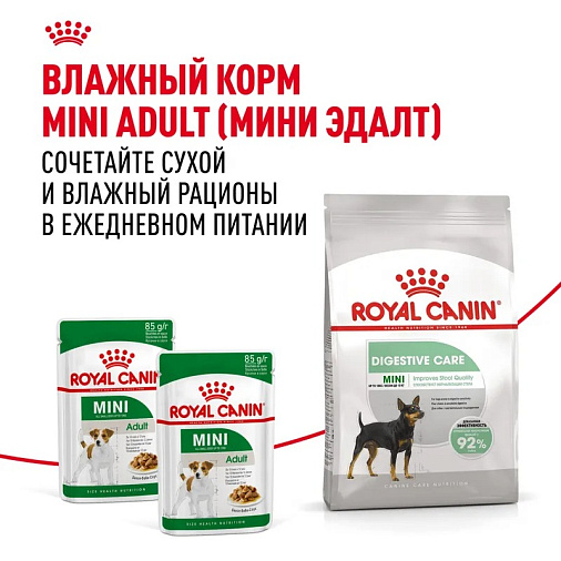 Royal Canin Mini Digestive Care Корм сухой для взрослых собак мелких размеров с чувствительным пищеварением