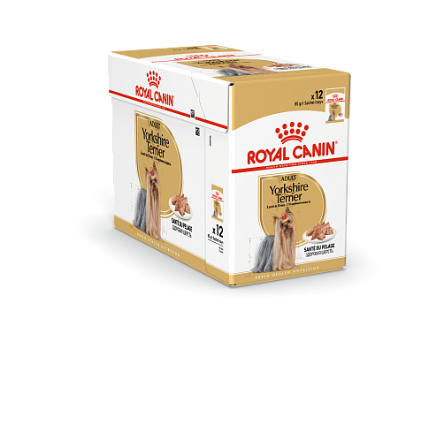 Royal Canin Yorkshire Terrier Adult (в паштете) Корм консервированный полнорационный для взрослых и стареющих собак породы йоркширский терьер старше 10 месяцев