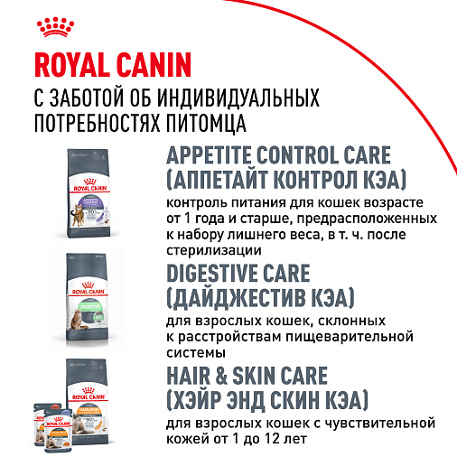Royal Canin Urinary Care Корм сухой для взрослых кошек для поддержания здоровья мочевыделительной системы