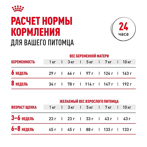 Royal Canin Mini Starter Корм сухой для щенков мелких размеров до 2-х месяцев, беременных и кормящих сук