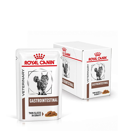 Royal Canin GASTROINTESTINAL (ГАСТРОИНТЕСТИНАЛ) Корм влажный для взрослых кошек при расстройствах пищеварения