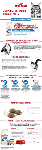 Royal Canin Indoor Long Hair Корм сухой сбалансированный для взрослых длинношерстных кошек, живущих в помещении