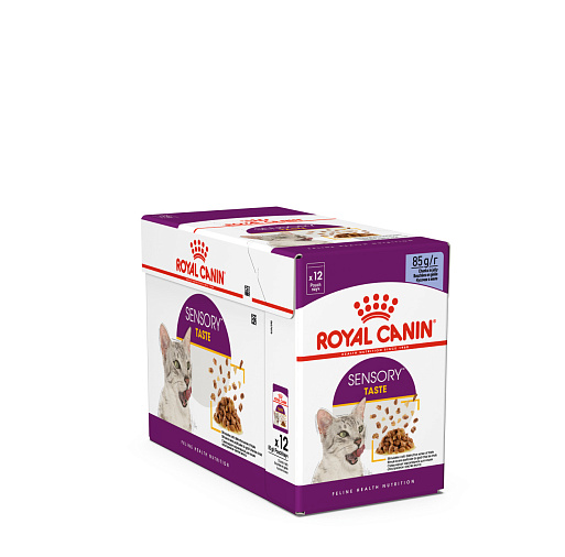 Royal Canin Sensory вкус (в желе) Корм консервированный полнорационный для взрослых кошек (в возрасте от 1 года до 7 лет), стимулирующий вкусовые рецепторы