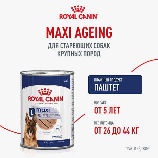 Royal Canin Maxi Ageing Влажный корм для стареющих собак крупных размеров от 8 лет и старше