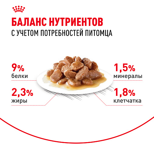 Royal Canin Sterilised Корм консервированный для стерилизованных взрослых кошек, соус