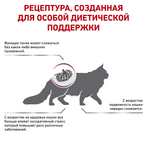 Royal Canin Early Renal Корм сухой полнорационный диетический для взрослых кошек при ранней стадии почечной недостаточности. Ветеринарная диета