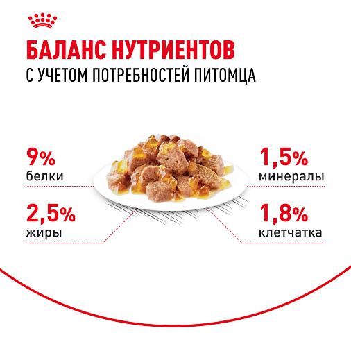 Royal Canin Sterilised Корм консервированный для взрослых кошек в желе