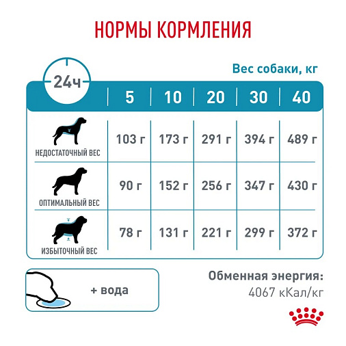 Royal Canin HYPOALLERGENIC (ГИПОАЛЛЕРДЖЕНИК) Корм сухой для взрослых собак при пищевой аллергии