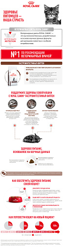 Royal Canin Gastrointestinal Kitten (Гастроинтестинал Киттен) Корм сухой для котят от 2 до 10 месяцев при нарушениях пищеварения
