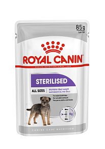 Royal Canin Sterilised Canin Adult (в паштете) Корм консервированный полнорационный для взрослых стерилизованных собак в возрасте 10 месяцев и старше, склонных к набору веса