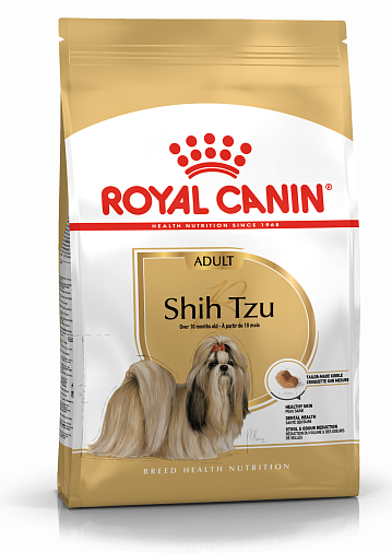 Royal Canin Shih Tzu Корм сухой полнорационный для собак - Cпециально для взрослых и стареющих собак породы ши-тцу в возрасте 10 месяцев и старше